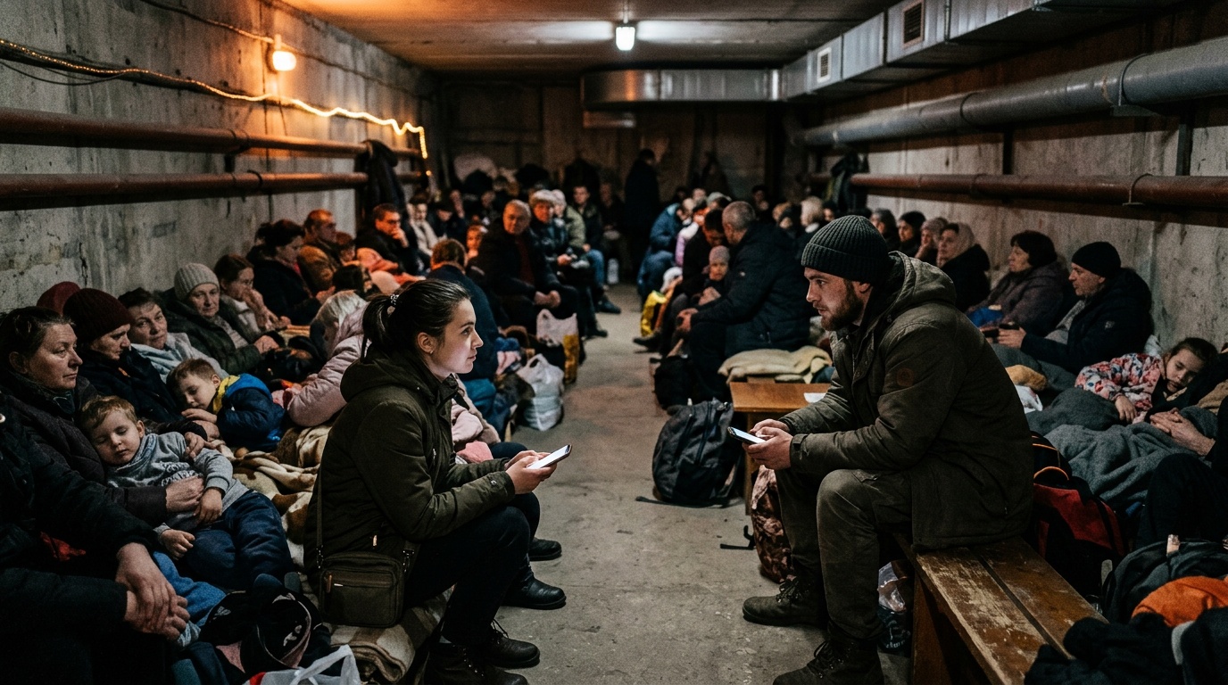 Israelisk dejtingapp hjälper singlar att hitta varandra i skyddsrum