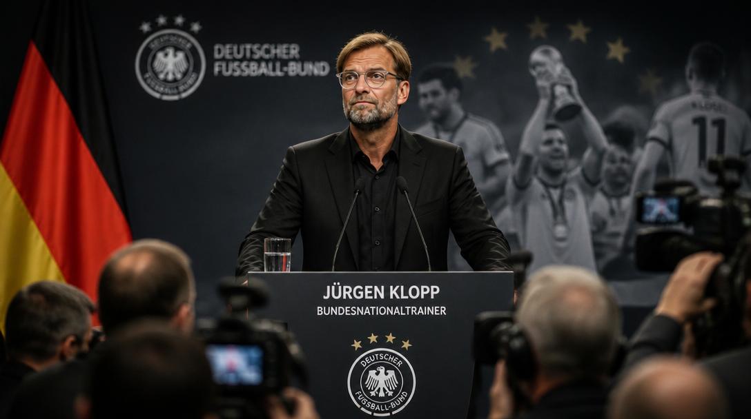 Jürgen Klopp tar över som förbundskapten för tyska landslaget