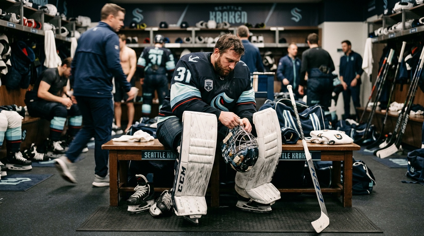 Jacob Markströms säsong avslutad i förtid efter skadeproblem
