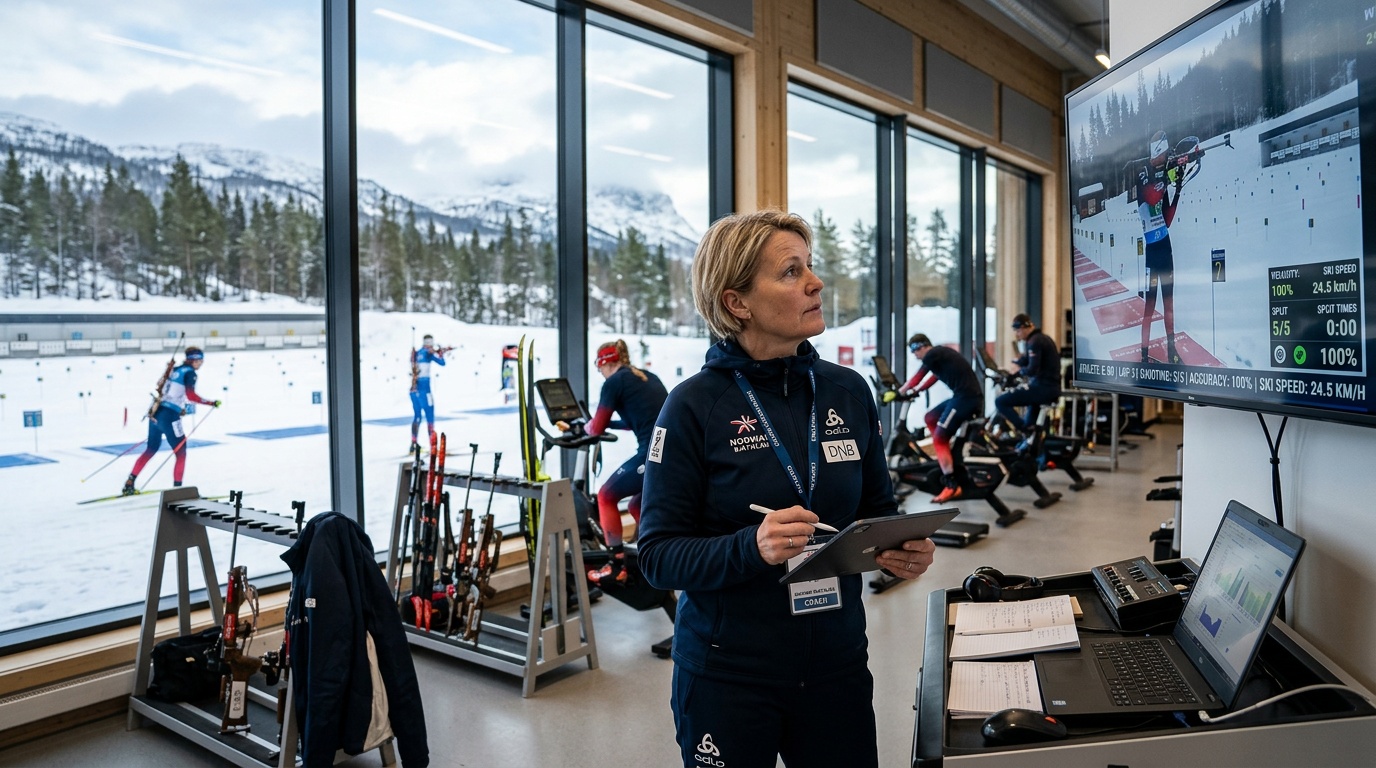 Johannes Lukas förlänger som skidskyttetränare med fyra år