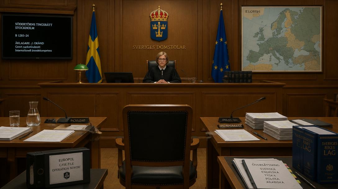 Jonas Falk vägrar medverka i rättegång om kokainsmuggling i Stockholm