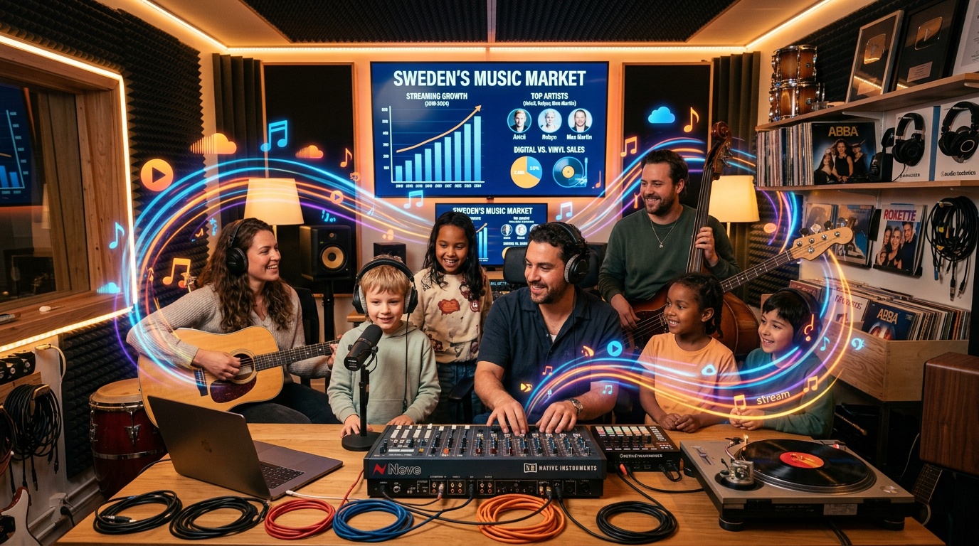 KAJ:s "Bara bada bastu" mest spelade låten i Sverige 2025