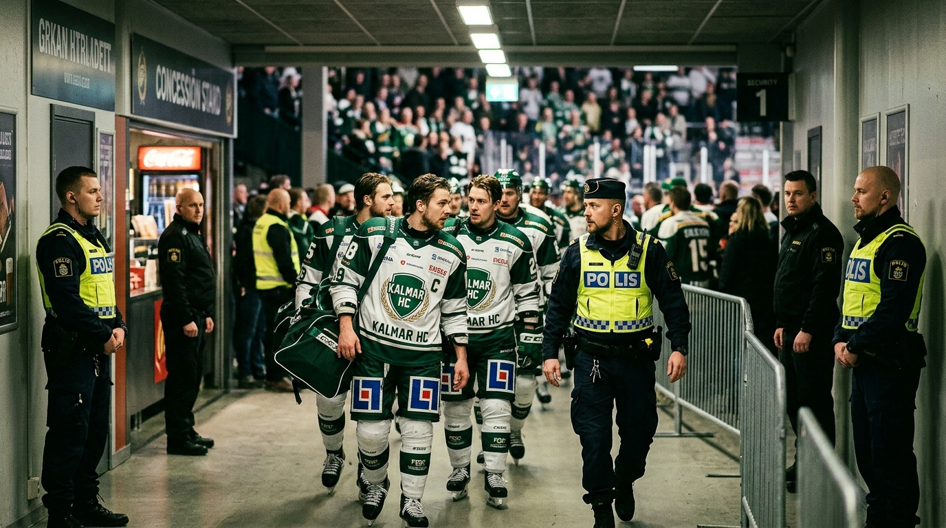 Kalmar HC får polisbeskydd inför avgörande match mot Södertälje