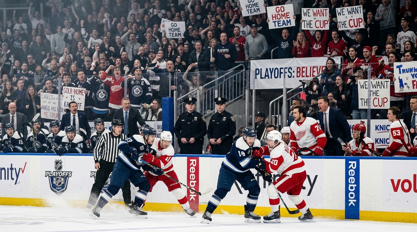 Kalmarspelaren George Diaco hotad mitt under kvartsfinalserien
