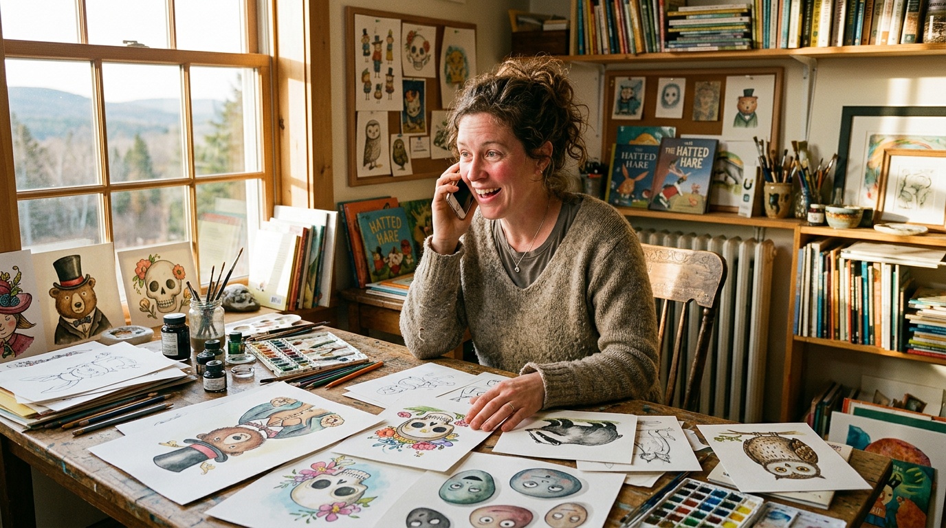 Kanadensiske Jon Klassen får Almapriset 2026: "Det var helt oväntat"