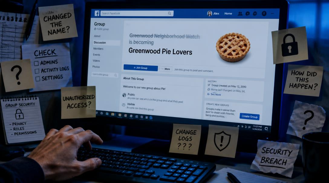 Känt Göteborgsforum med 20 000 medlemmar hackat och döpt om till receptgrupp