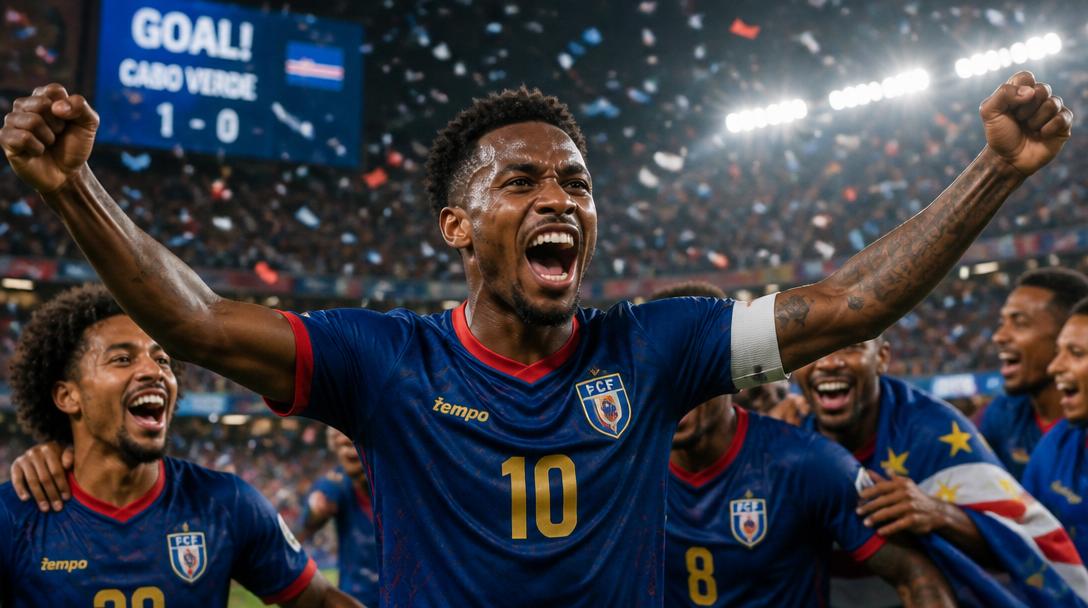 Kap Verde spelade oavgjort mot Uruguay i VM – 2–2 efter ny skräll