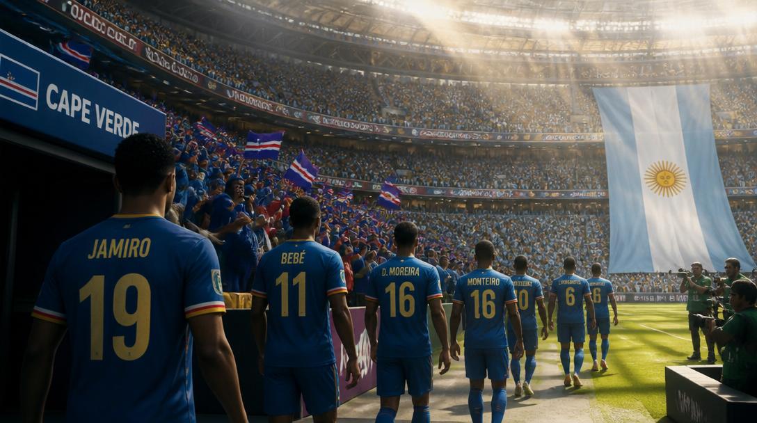 Kap Verdes president spår 1–0-seger mot Argentina i VM