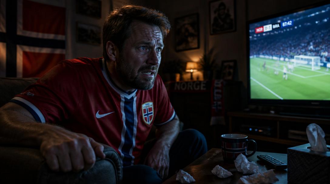 Karl Ove Knausgård plågas när Norge spelar i VM: "Omöjligt att njuta"