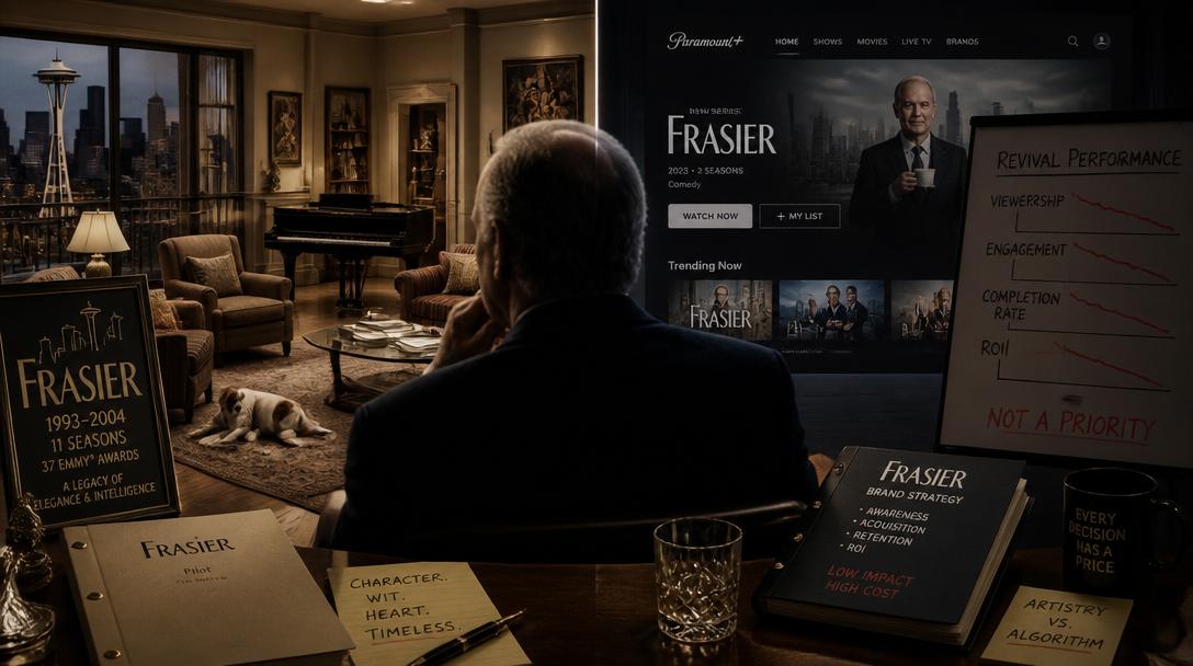 Kelsey Grammer besviken efter att Frasier lades ner: "Inget riktigt beslut"