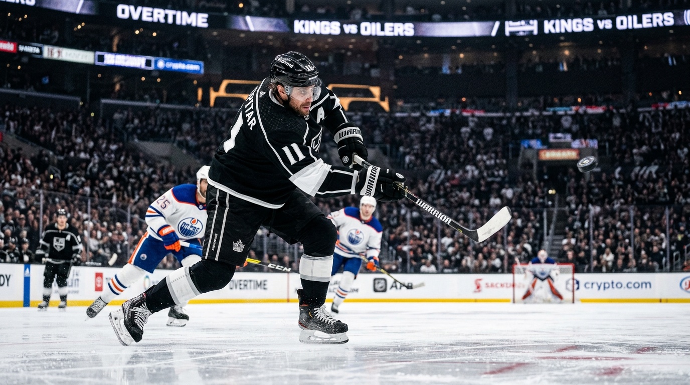 Kempe gör fyra poäng när Kings vinner målfest mot Toronto