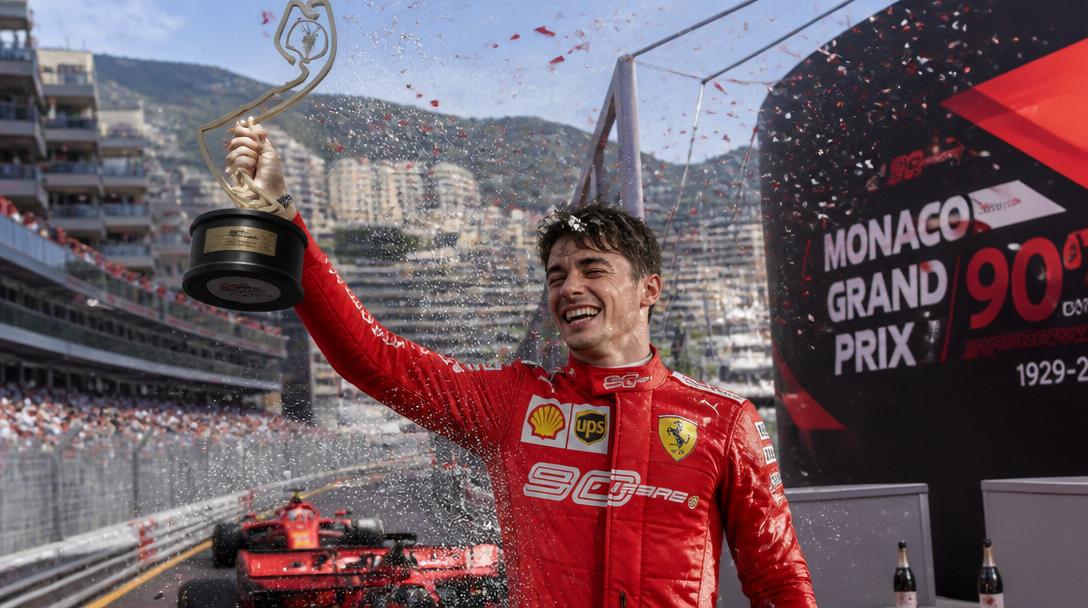 Kimi Antonelli vinner Monaco Grand Prix, 19 år gammal