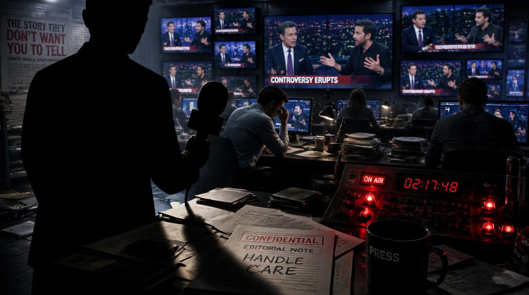 Kimmel och Fallon ställde in sändningar i protest mot CBS-beslut