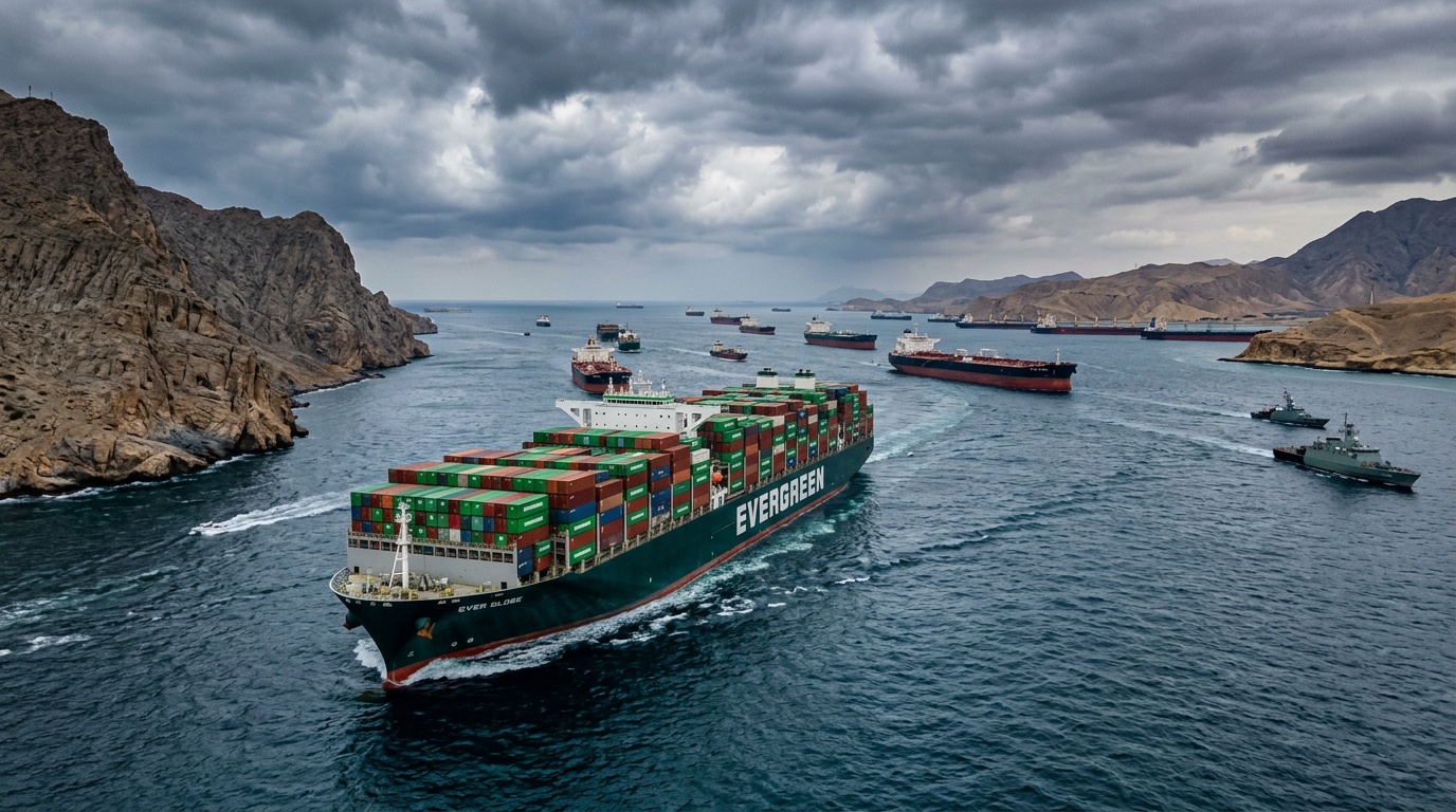 Kina förhandlar med Iran om fri passage genom Hormuzsundet