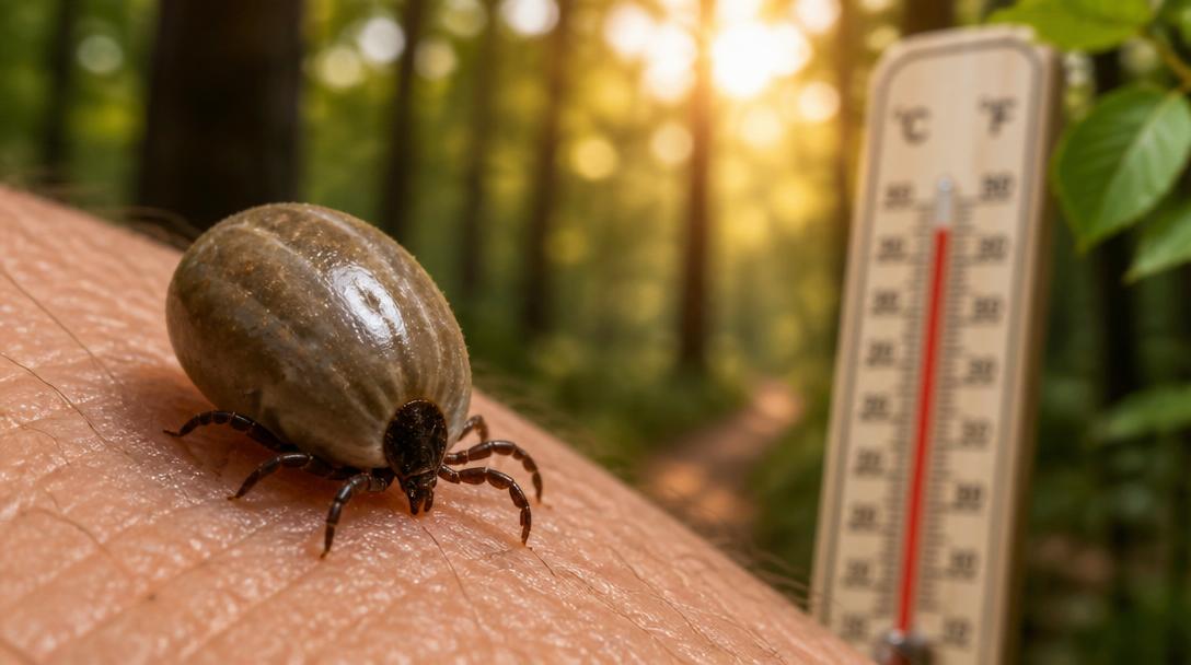 Klimatförändringar driver upp TBE-smittan med 54 procent i Sverige