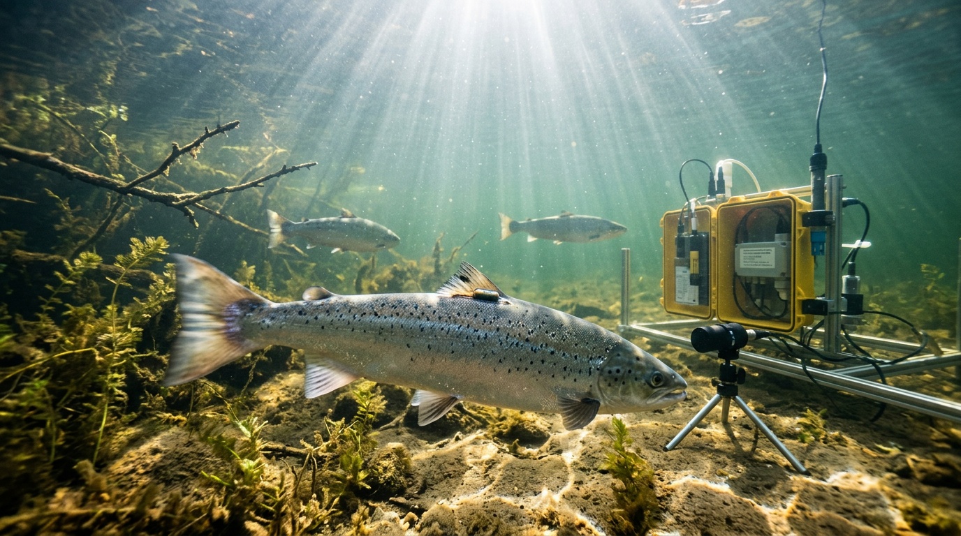 Kokain fick laxar i Vättern att simma dubbelt så långt