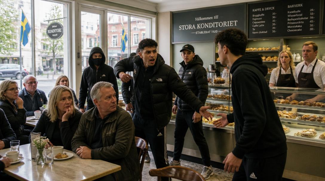 Konditori i Akalla trakasseras dagligen av mellanstadieelever
