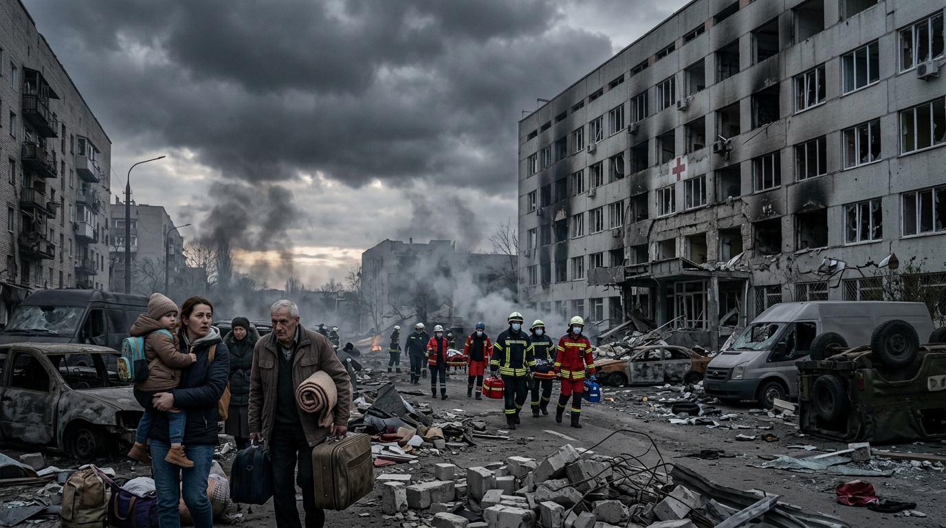 Kraftigaste bombningarna hittills mot Teheran: "Som en scen från en dystopisk film"