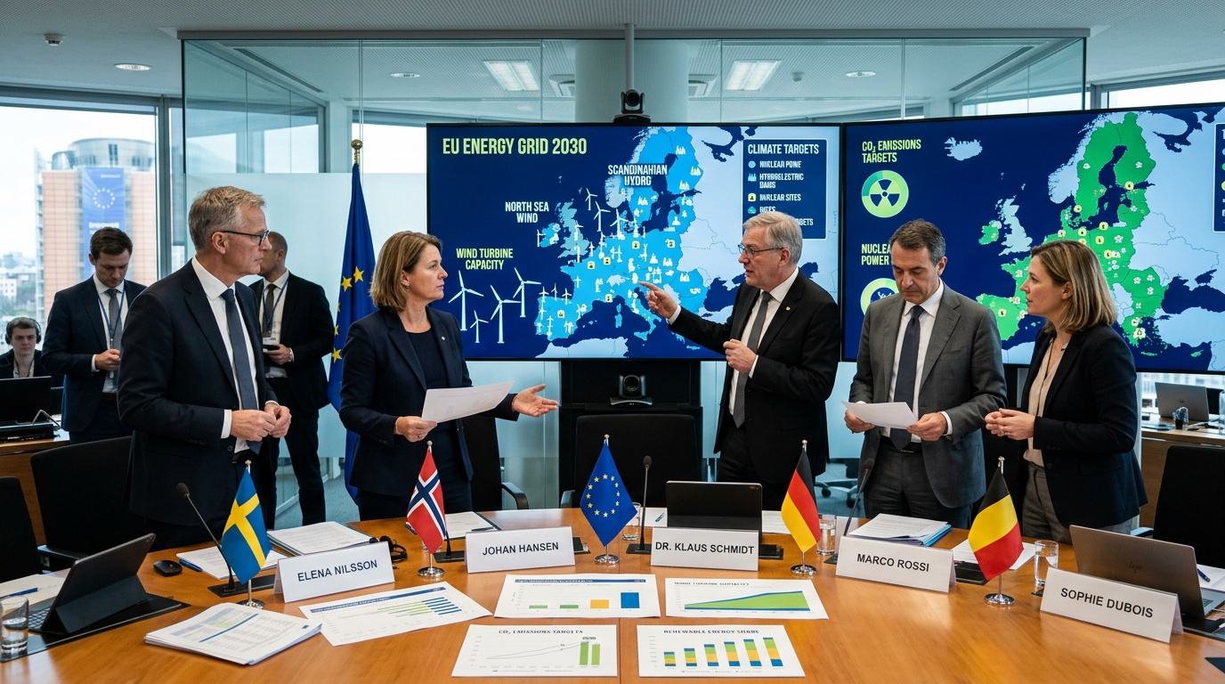 Kristersson i EU-möte: kräver egenproducerad energi fri från rysk och gulfsstatsberoende