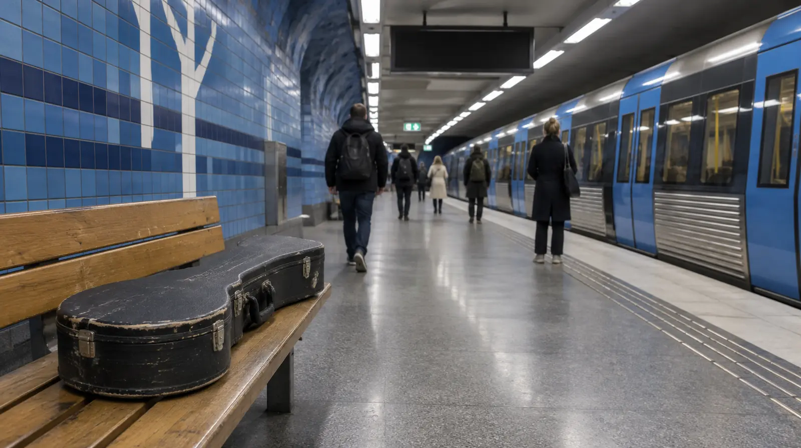 Krönikörer oense efter att trubadur avvisades från tunnelbanan