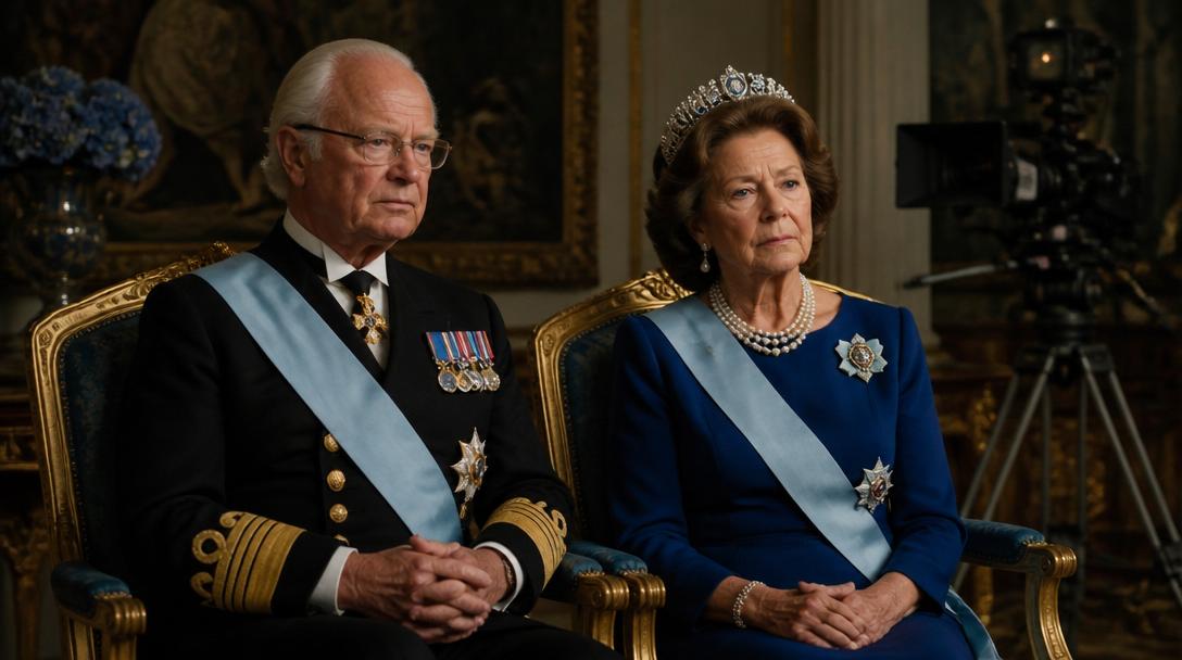 Kungen om ny tv-serie om kungaparet: "Förfärligt"