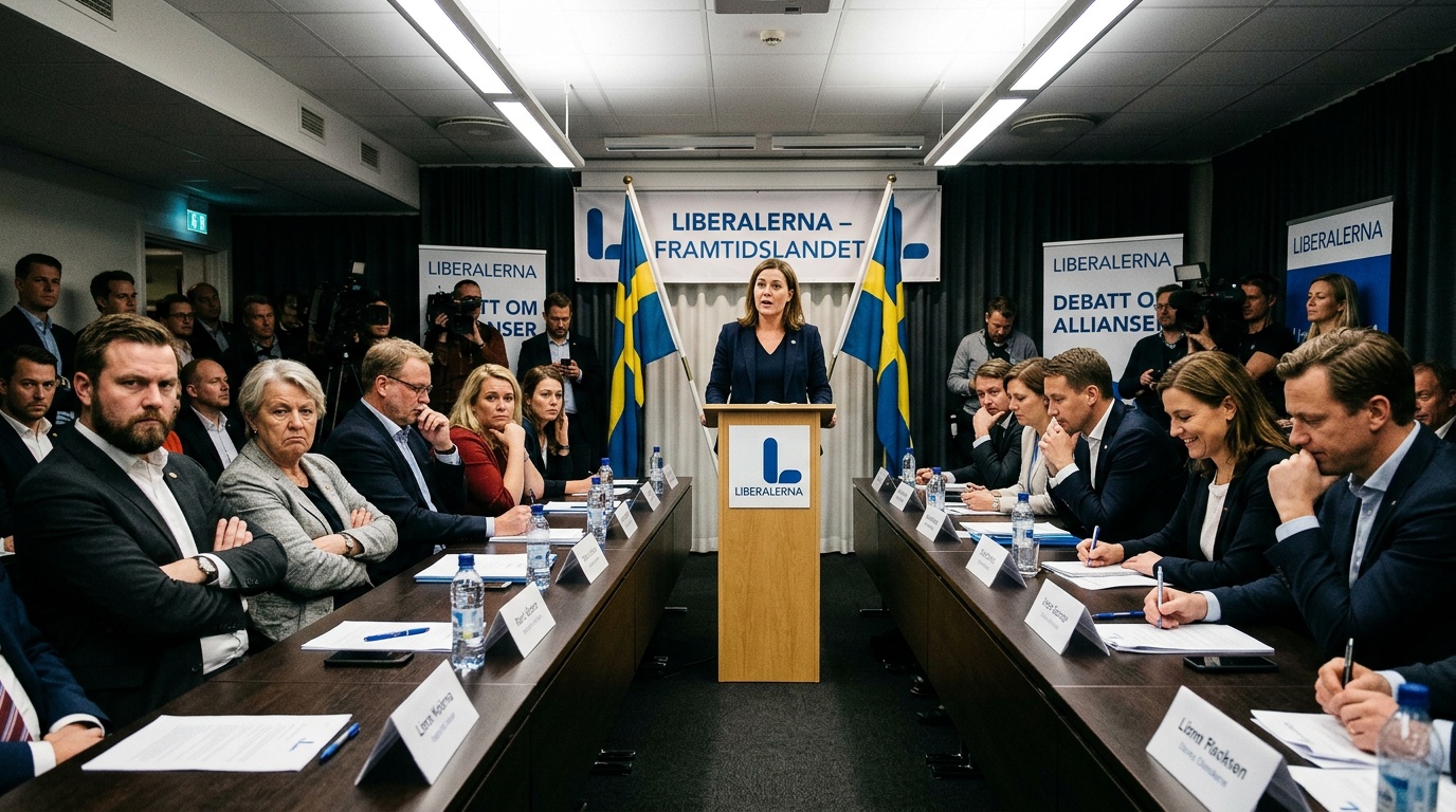 Kuppförsök i Liberalerna – motkandidat mot Mohamsson presenteras nästa vecka