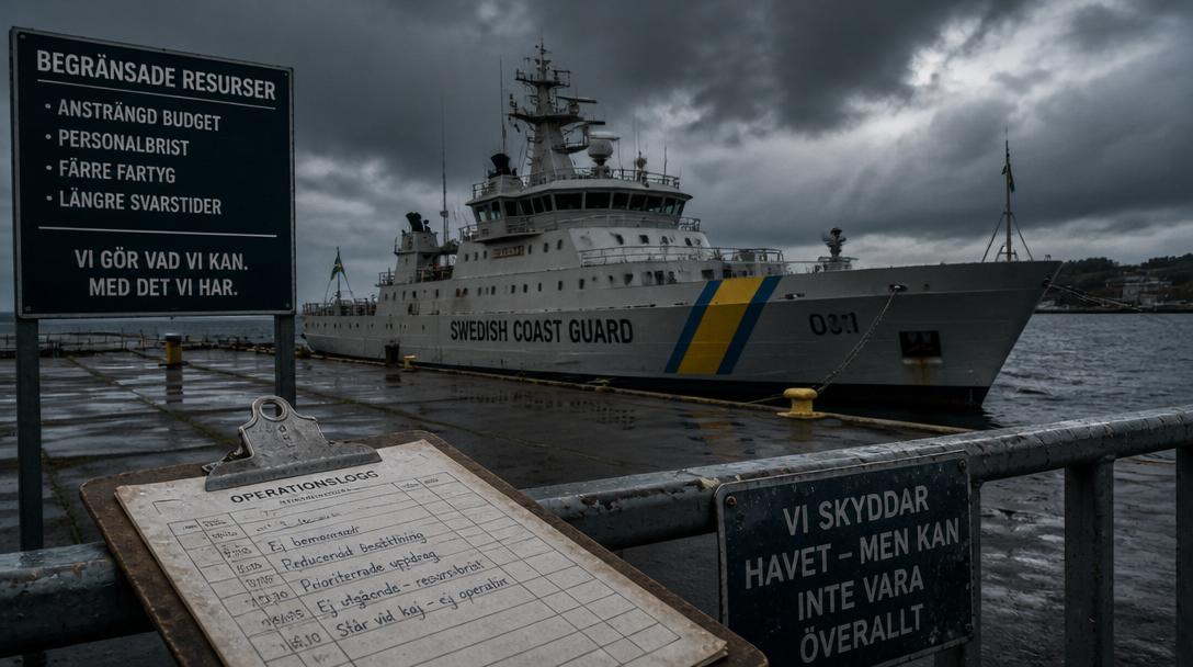 Kustbevakningen har inte råd att tanka fartygen, uppger källa