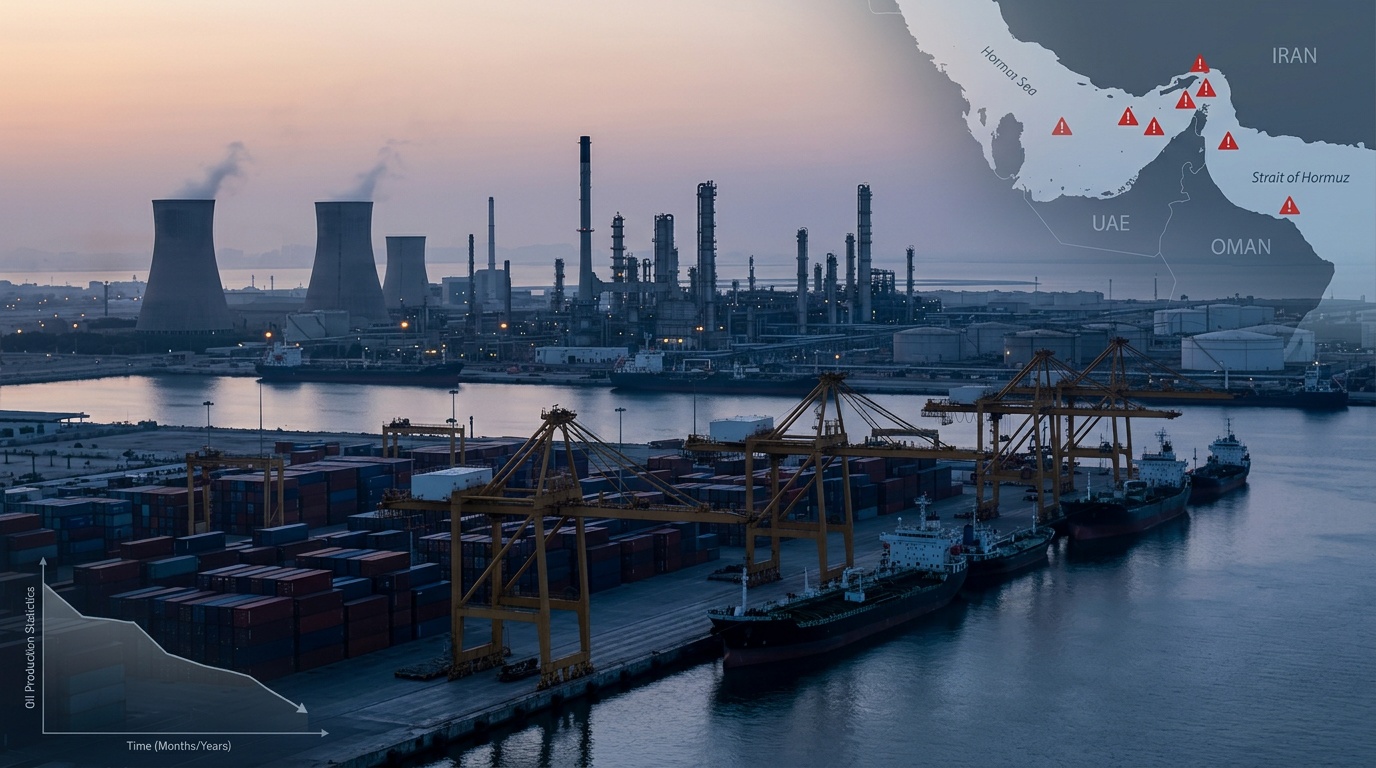 Kuwait skär ned oljeproduktionen efter iranska attacker