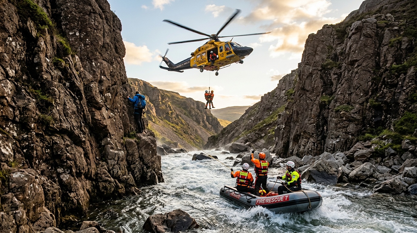 Kvinna dog efter 28-meterfall från klippa i Salem
