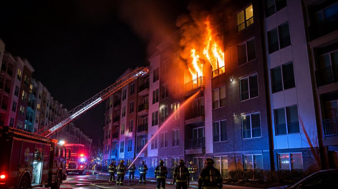 Kvinna i 65-årsåldern död i lägenhetsbrand i Kälarne