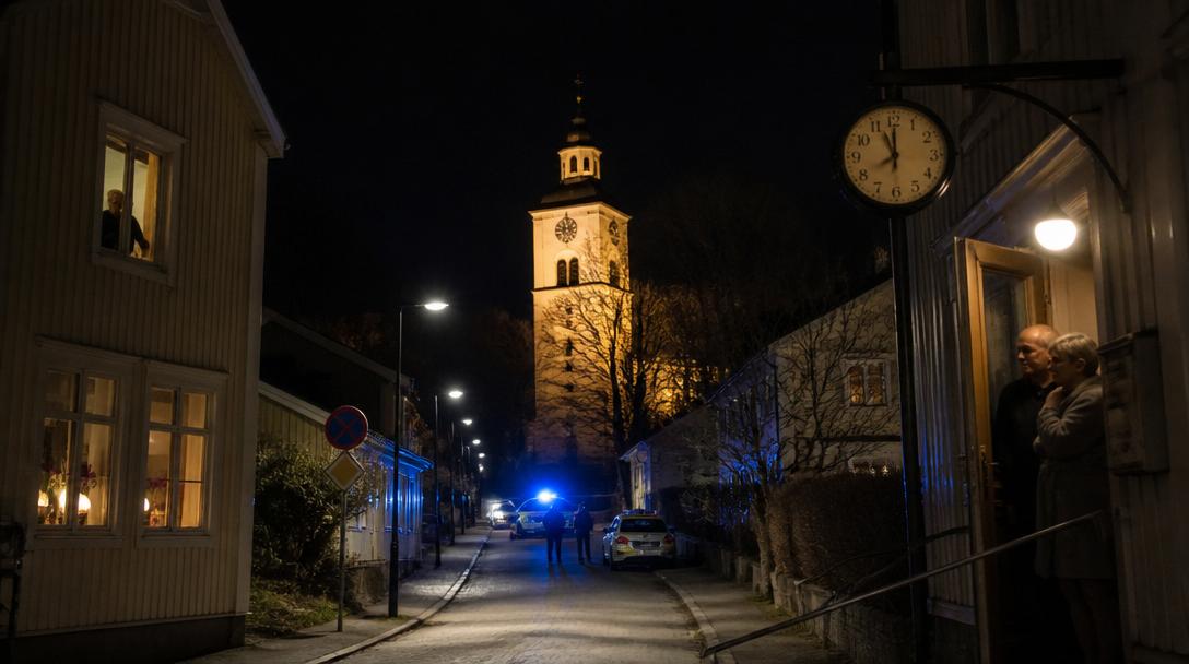Kyrkklockor i Falkenberg ringde i 30 minuter mitt i natten, ingen vet varför