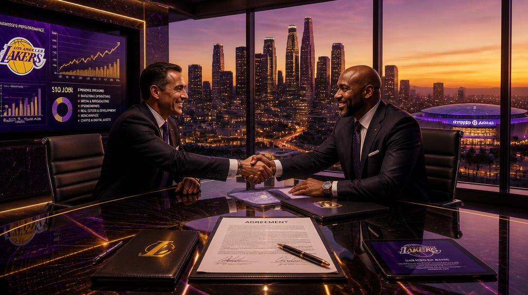 LA Lakers säljs för 12 miljarder dollar till Josh Kushner och Bob Iger