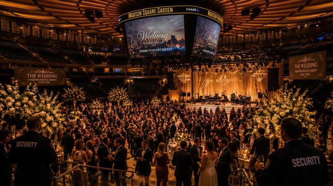 Läckt schema avslöjar detaljer om Taylor Swifts och Travis Kelces bröllop på Madison Square Garden
