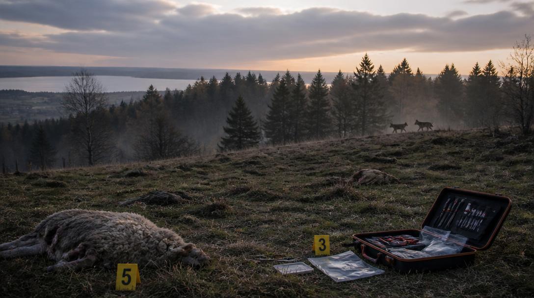 Länsstyrelsen förbryllas av ovanlig vargattack med två individer i Svenljunga