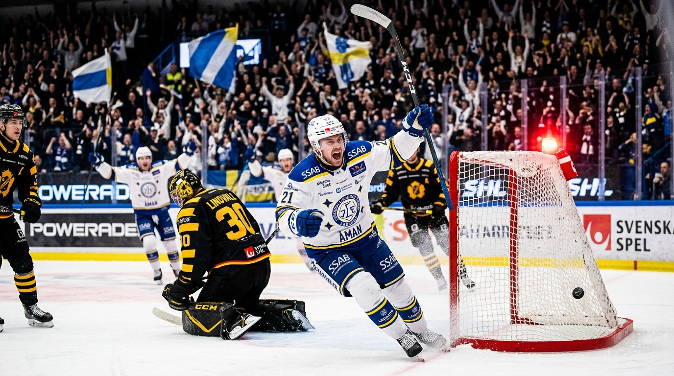 Leksand lämnar jumboplatsen efter dramatisk 4–3-seger mot HV71