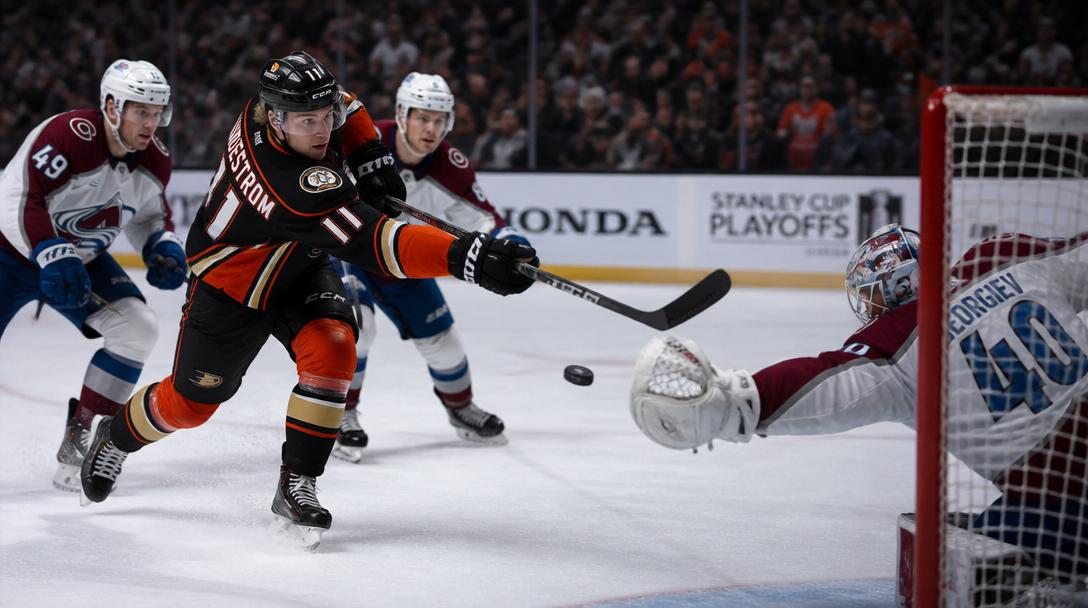 Leo Carlsson jämförs med Peter Forsberg efter nytt slutspelsmål