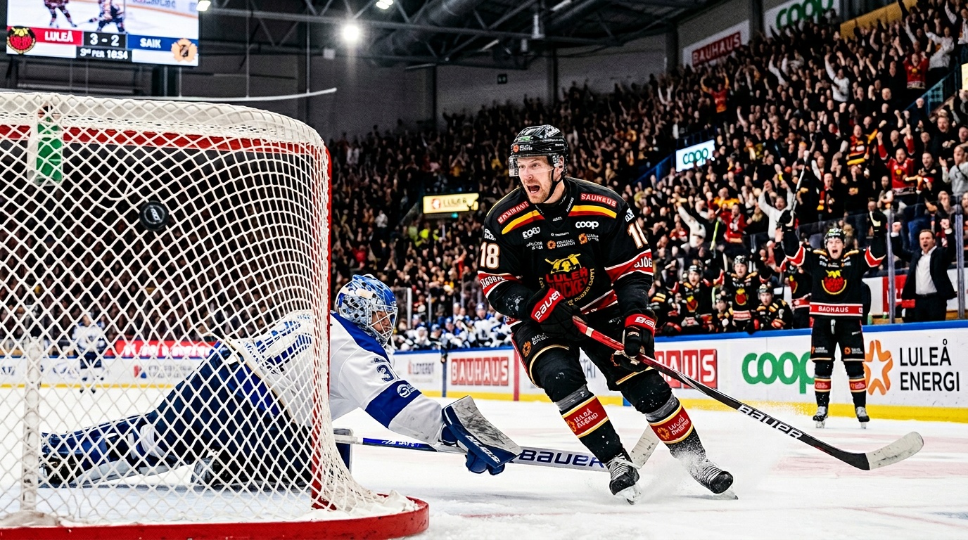 Levtchi avgjorde när Luleå pressade ut Frölunda – möter Skellefteå i semifinal