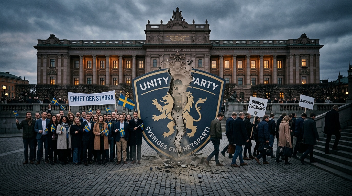 Liberalerna öppnar för SD i regering, toppar hoppar av i protest