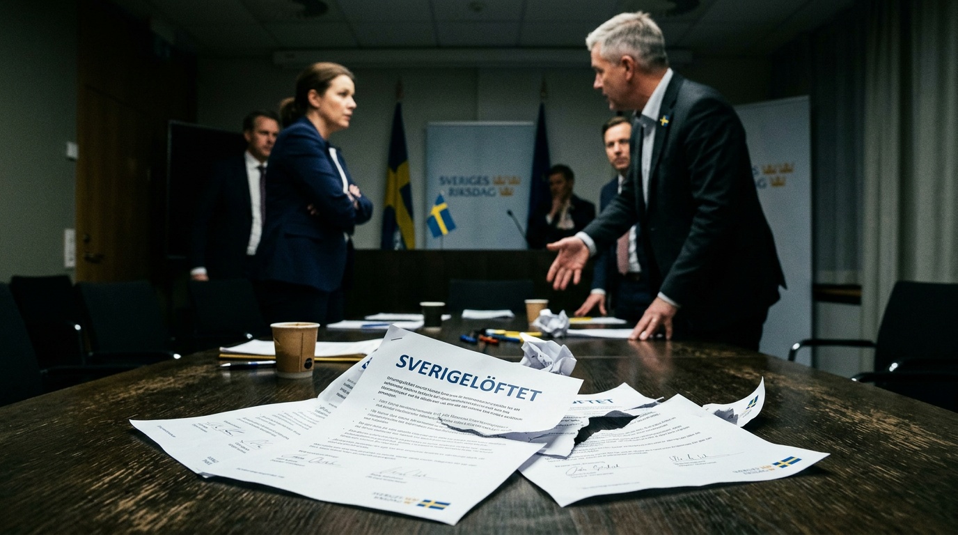 Liberalerna splittrade: 13 röstade ja till SD-avtal, åtta röstade nej