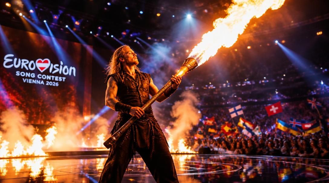 Linda Lampenius får spela fiol live i Eurovision, första gången på 28 år