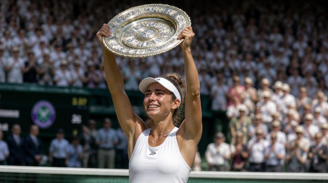 Linda Nosková vann Wimbledon och tog sin första grand slam-titel