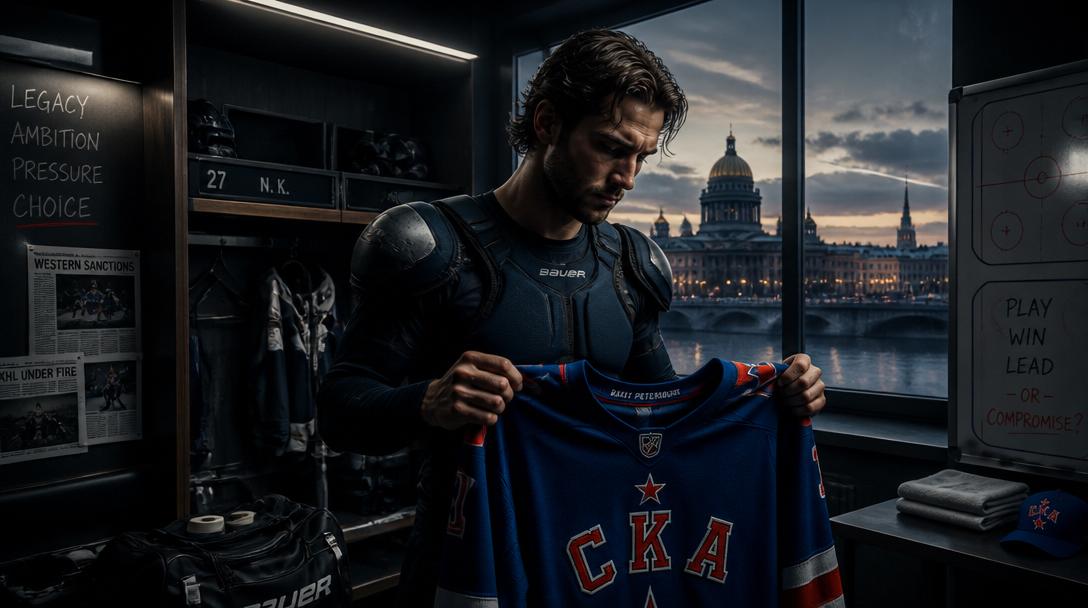 Linus Weissbach bryter tystnaden om flytten till KHL och SKA S:t Petersburg