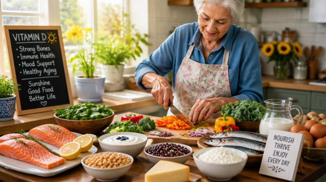 Livsmedelsverket ger äldre nya kostråd: mer protein och D-vitamintillskott efter 75