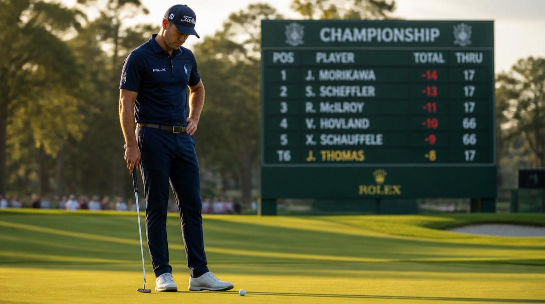 Ludvig Åberg tappade greppet i sista rundan, slutade fyra i PGA-mästerskapet