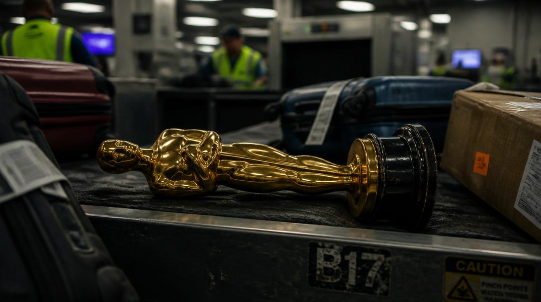 Lufthansa tappade bort Oscarsstatyett, ber om ursäkt