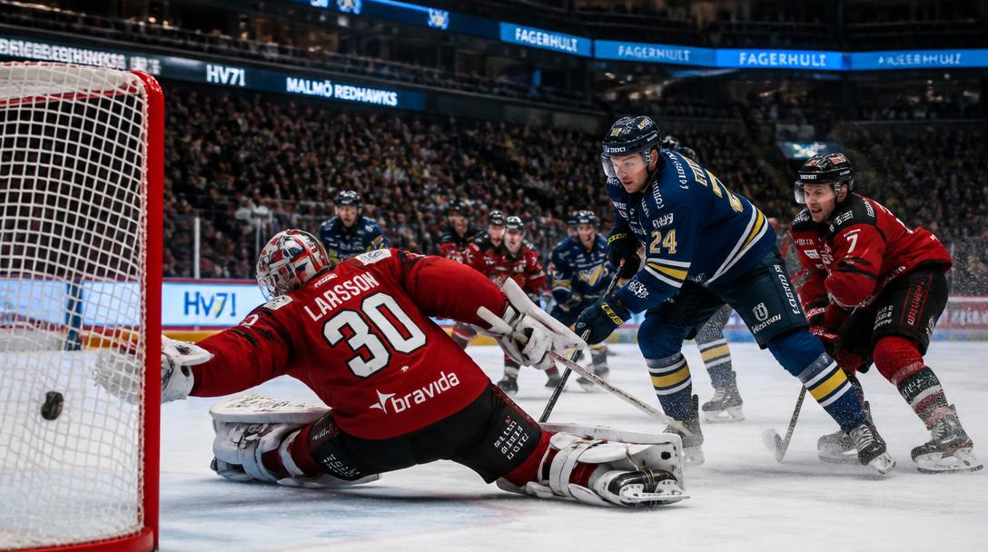 Luleå rasade mot Frölunda, 6 mål på 12 minuter i andra perioden
