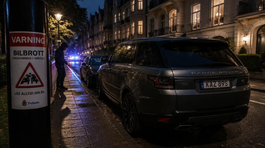 Lyx-SUV:ar stjäls i norra Stockholm – liga misstänks ligga bakom