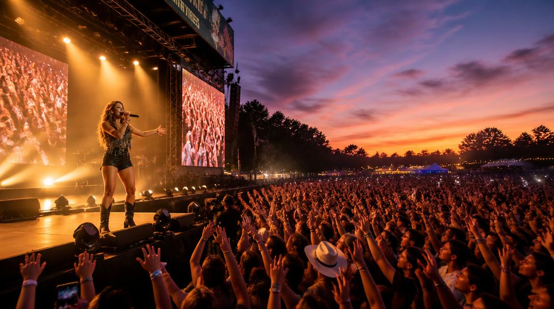 Maggio fick blandat betyg på Way Out West – "trea" av Aftonbladet
