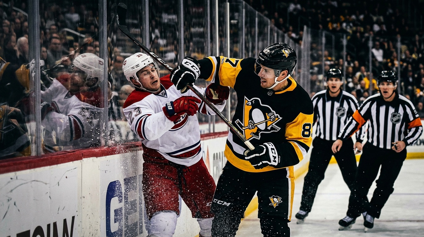 Malkin stängs av i fem NHL-matcher efter klubbslag mot Rasmus Dahlin