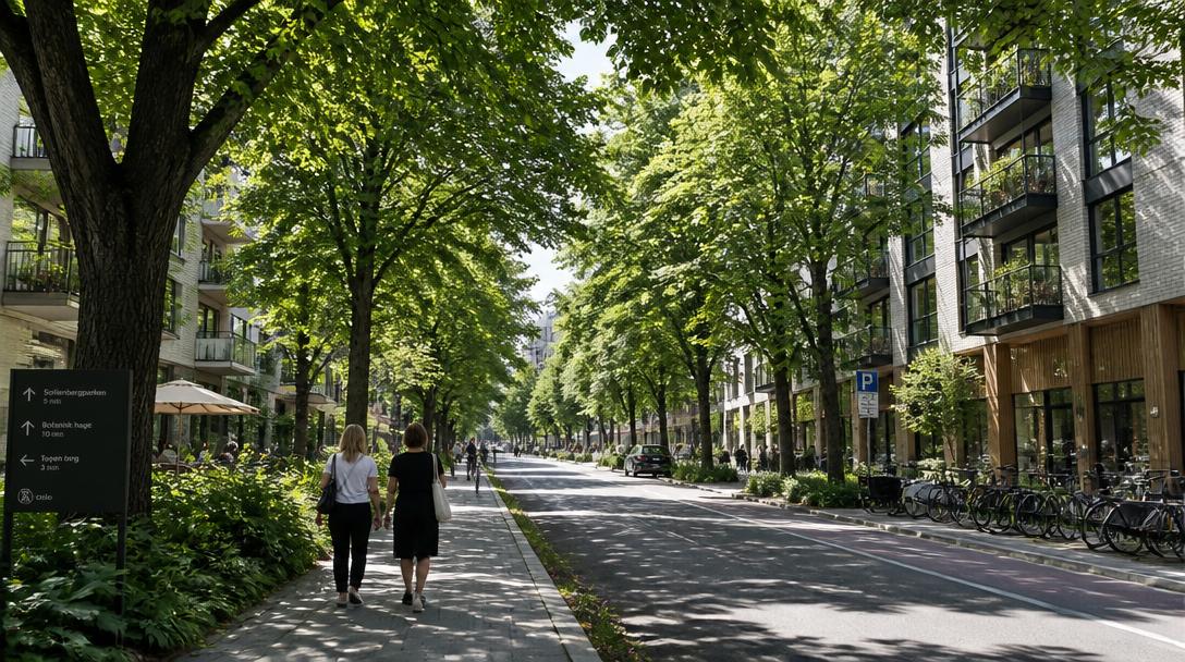 Malmö planterar träd för att klara framtidens värmeböljor